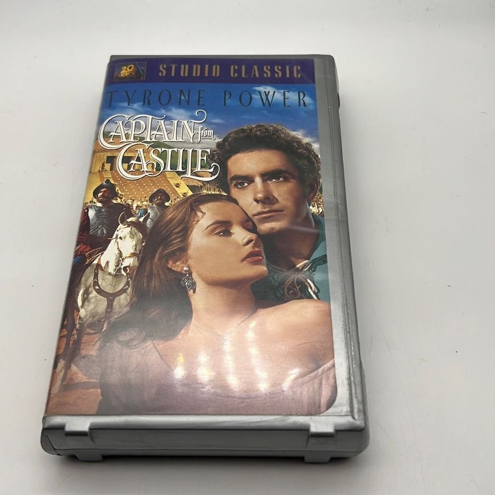 Captain From‎ Castile VHS 1997 Tyrone Power